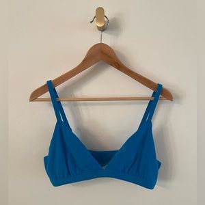 SKIMS Fits Everybody Triangle Bralette, Mykonos, XL